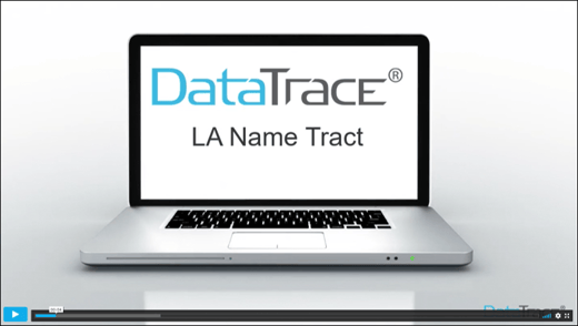 DataTrace-System-LA-Name-Tract-Screen